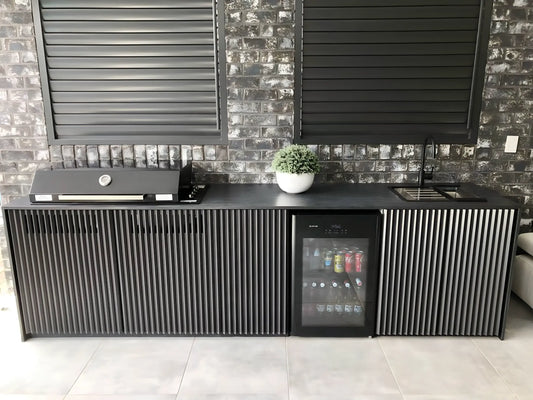 bbq storage polyurethane hinged