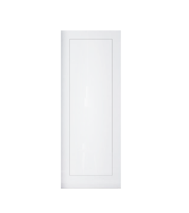 Routed 1 Panel Polyurethane Wardrobe Sliding door