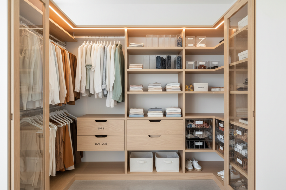 7 Clever Wardrobe Organisation Tips for Small Bedrooms