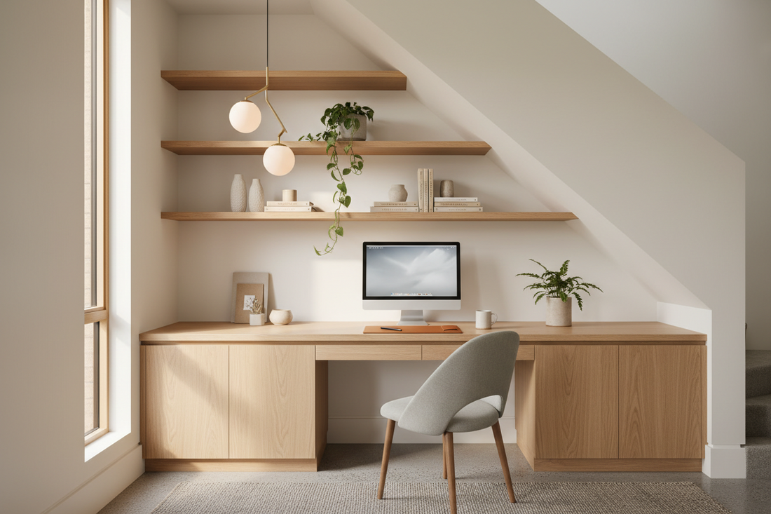 Built-In Home Office Ideas: Fitting a Workspace Into the Space You Already Have
