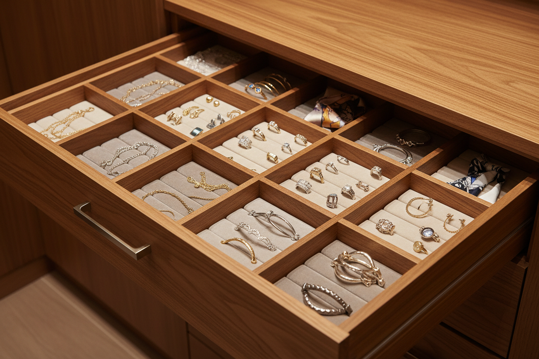 A Complete Guide to Custom Wardrobe Drawer Inserts