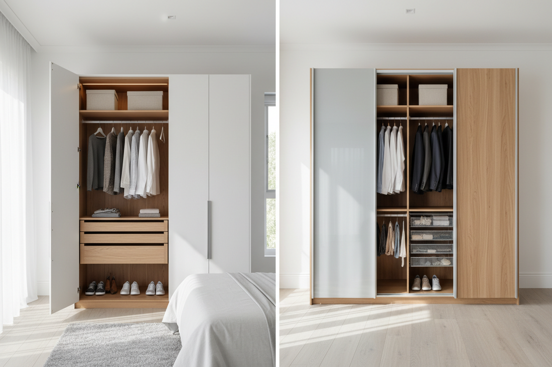 Hinged vs Sliding Wardrobe Doors: Which Is Right for Your Bedroom?