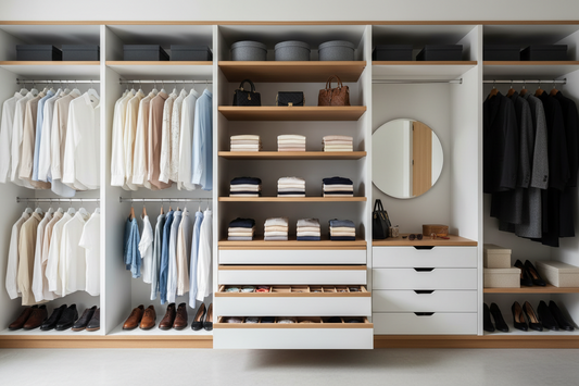 How Many Hanging Rails, Shelves and Drawers Does Your Wardrobe Actually Need?
