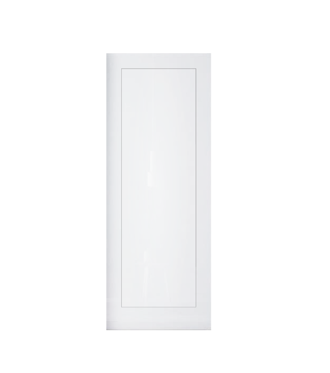 Routed 1 Panel  Polyurethane Wardrobe Sliding door