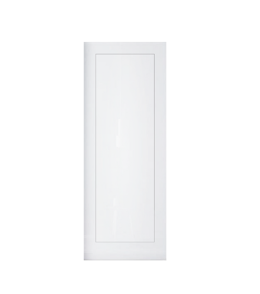 Routed 1 Panel  Polyurethane Wardrobe Sliding door