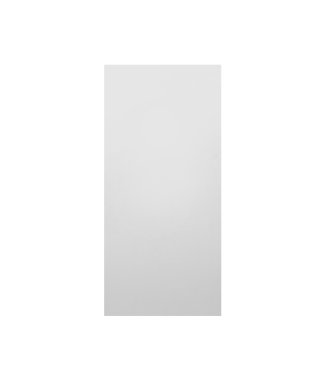 Plain White Polyurethane Wardrobe Sliding door