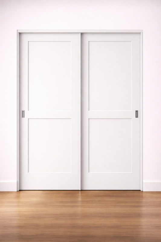 2-Door Polyurethane painted doors COMPLETE WARDROBE